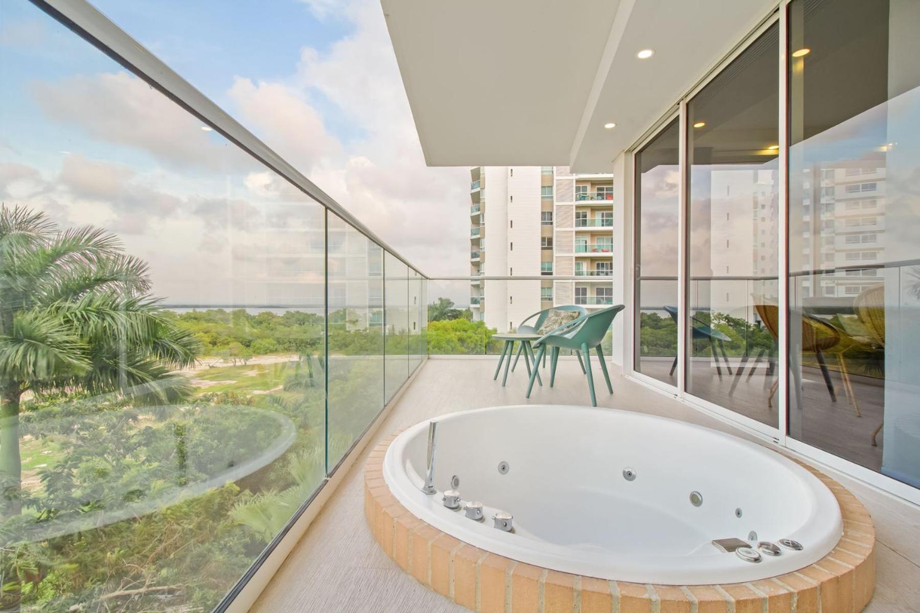 Martinique Cartagena - Apartamentos A Corta Caminata De Playa Azul Extérieur photo