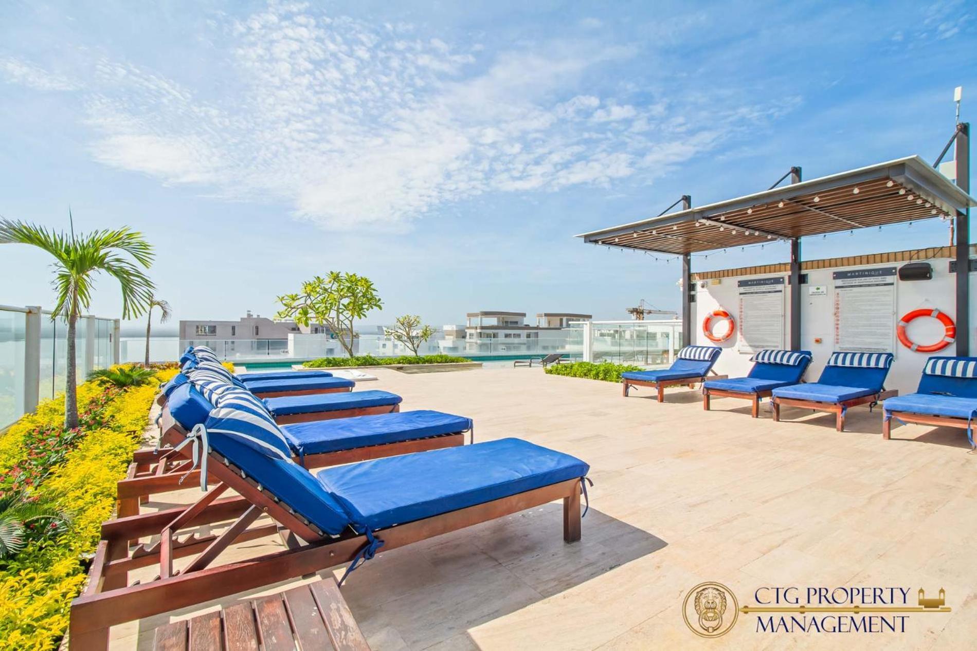 Martinique Cartagena - Apartamentos A Corta Caminata De Playa Azul Extérieur photo